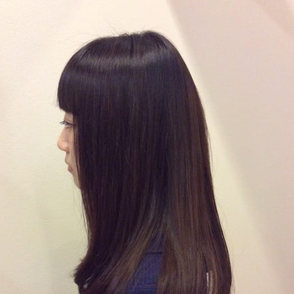 オイル縮毛矯正＆毛先デジパー