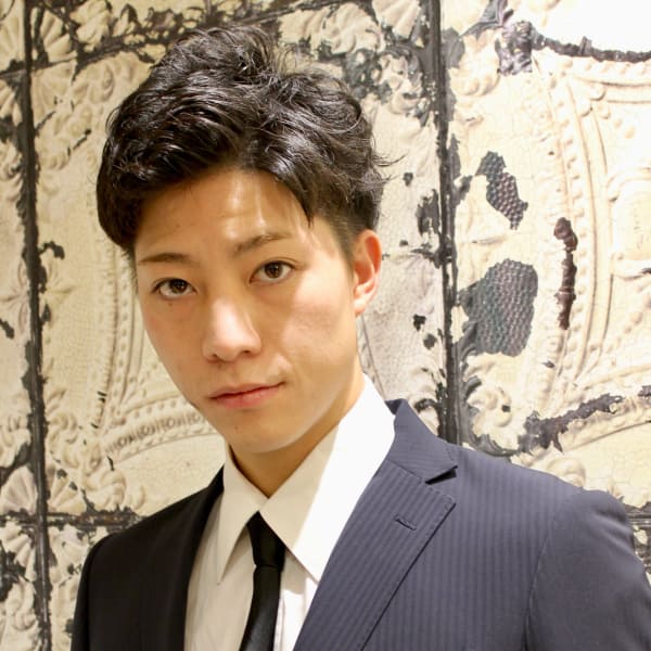 ツーブロック×パーマ