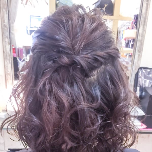 hair coucouお客様アレンジ21