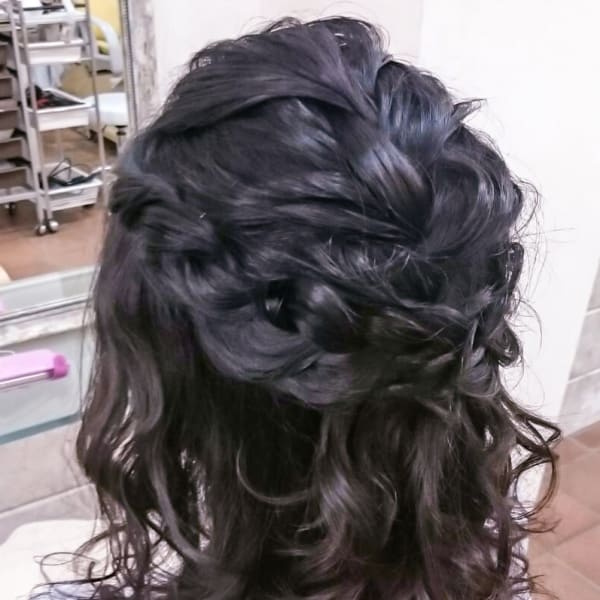 hair coucouお客様アレンジ24