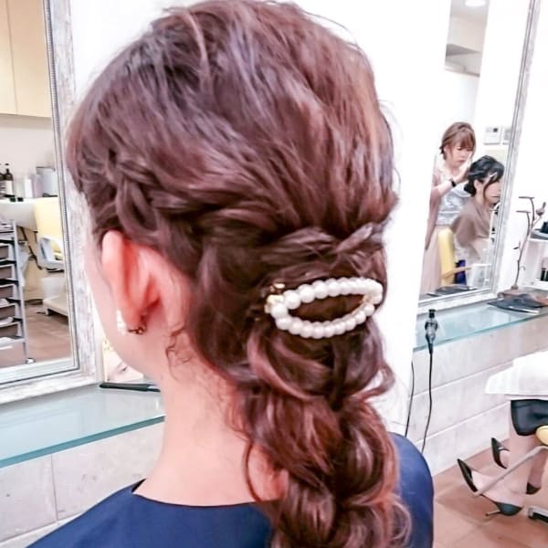 hair coucouお客様アレンジ25