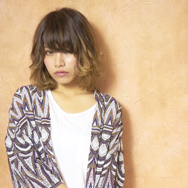 【UｎiQ・小笹】グラデーション×エスニック|UniQ