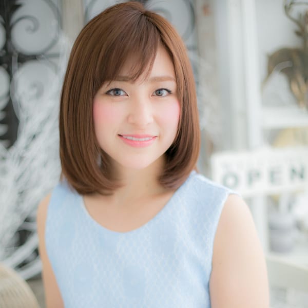 ツヤ髪キープのストレート