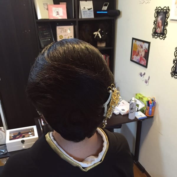 オススメ順 40代 和服 着物の髪型 ヘアスタイル 楽天ビューティ