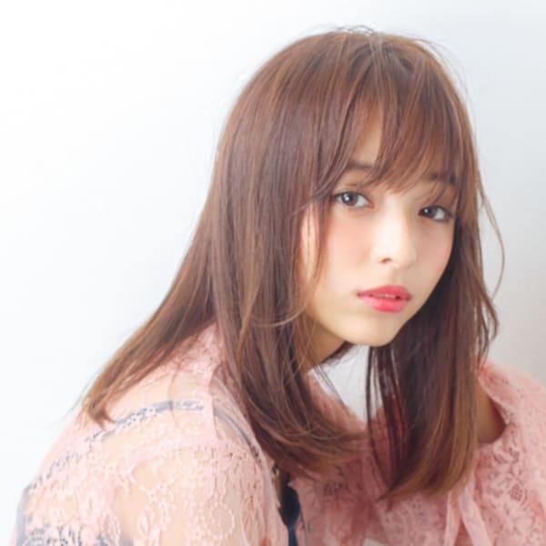 大人可愛いストレート