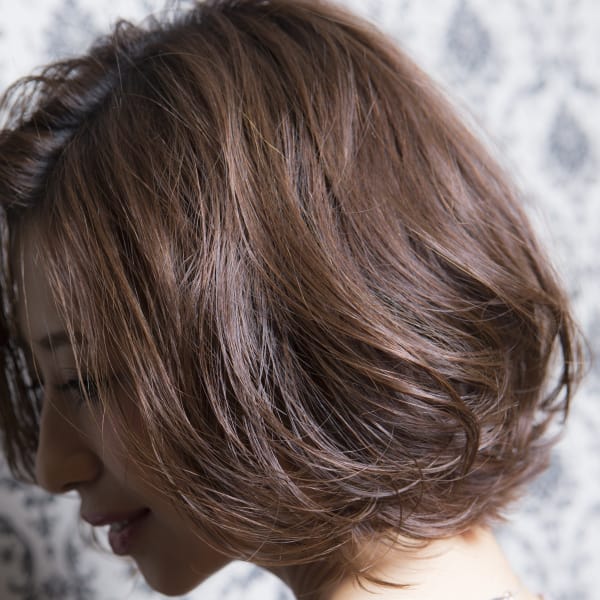 潤いゆるウェーブボブ♪【mielhair新宿】