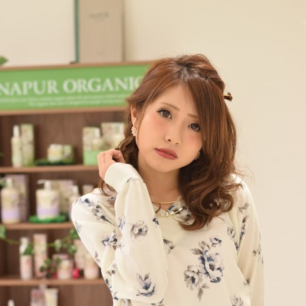 LOUVRE シースルーバング×耳かけ