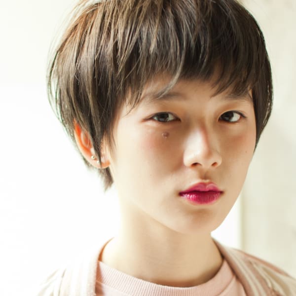 マッシュショートボブ