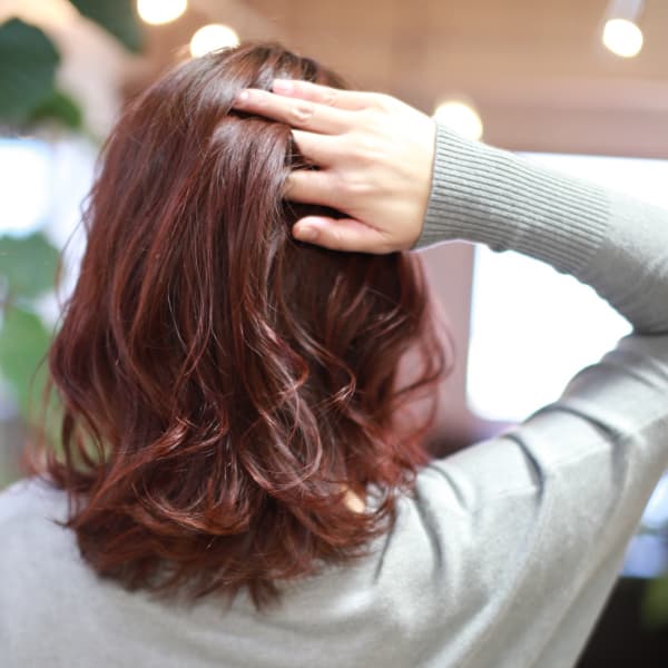 【新宿savian】ベリーバイオレットブラウン