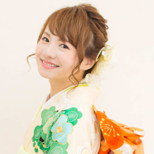 成人式　振袖着付け＋ヘアセット