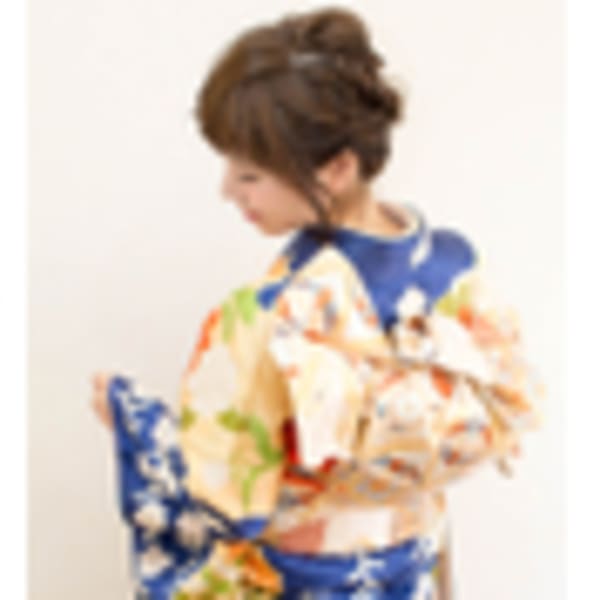 成人式　振袖着付け＋ヘアセット