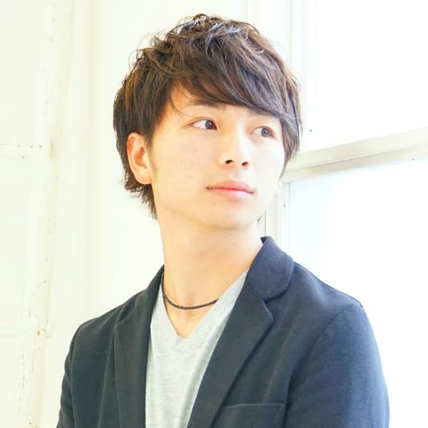 優しい印象◎柔らかマッシュ