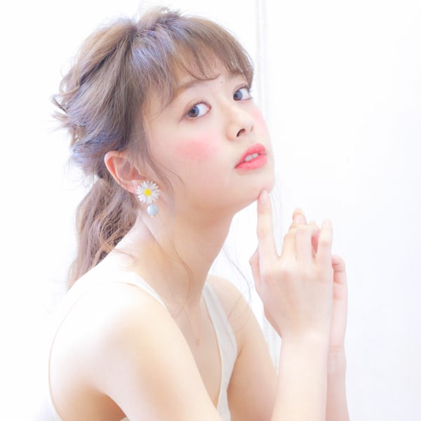 編み込みポニーテール Tー270