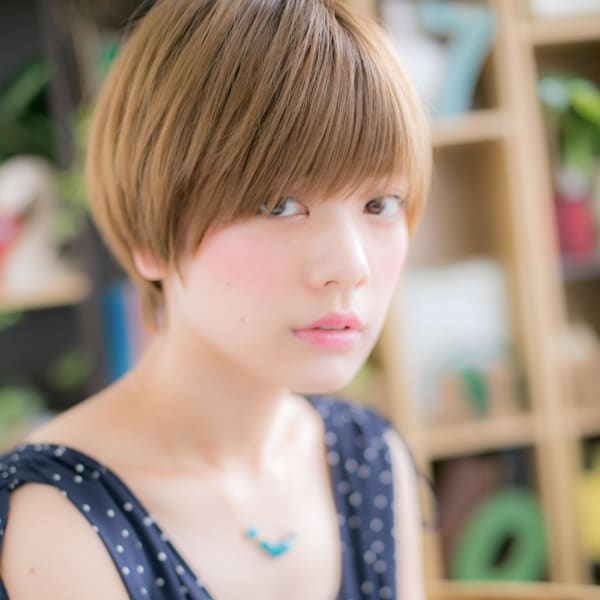 ハイトーンの★目力UP!ショート