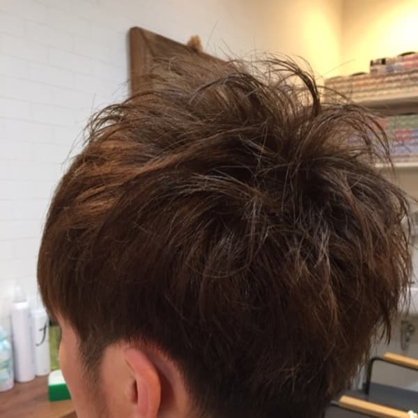 メンズツーブロックショート|GOOD TIME Hair Design