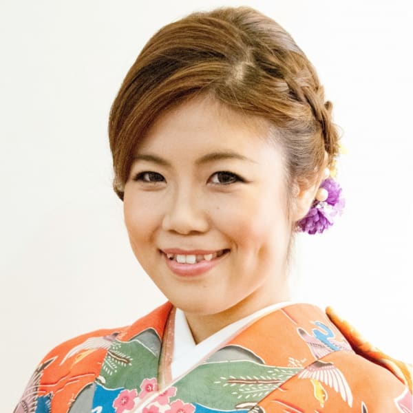 成人式 振袖着付け+ヘアセット