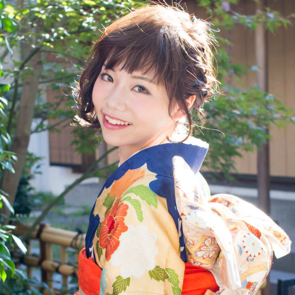 成人式 振袖着付け+ヘアセット