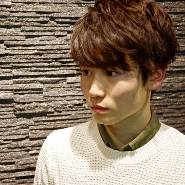 束感ミディアム【五反田】<理容室>/メンズ/ショート>