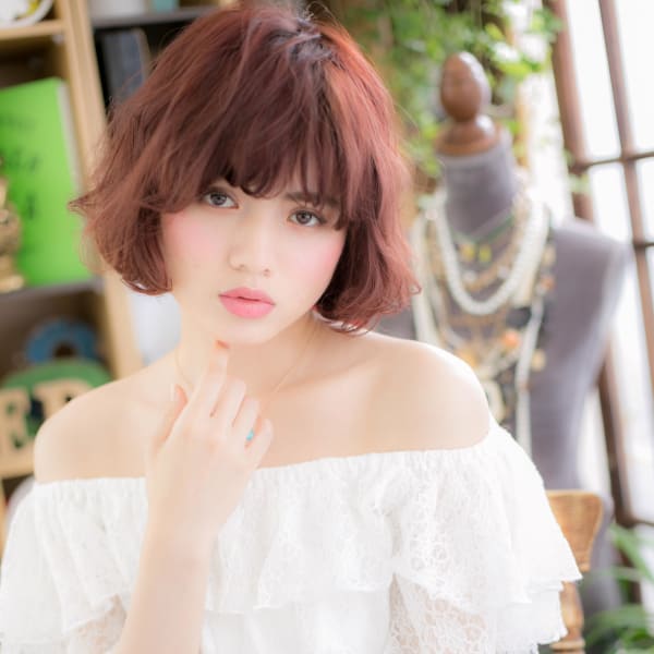 甘辛MIX☆攻めの個性的ボブ