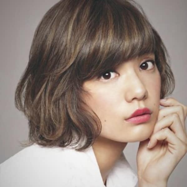 ふわふわパーマボブ|【ricca】髪質改善ヘアエステサロン・横浜反町