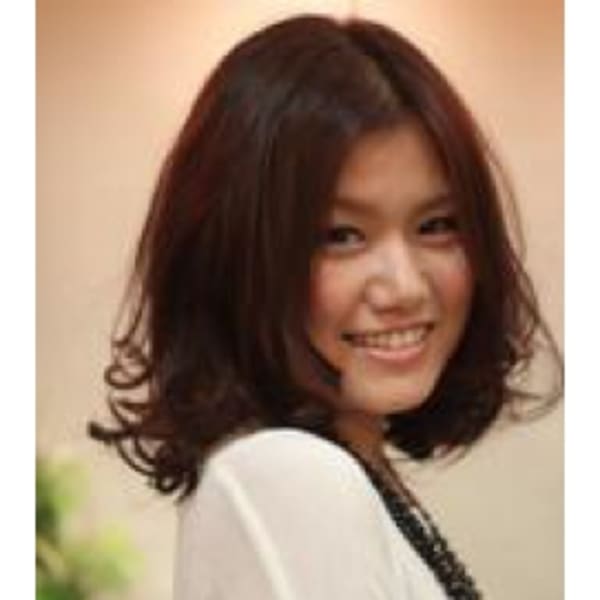 ミディアムボブ