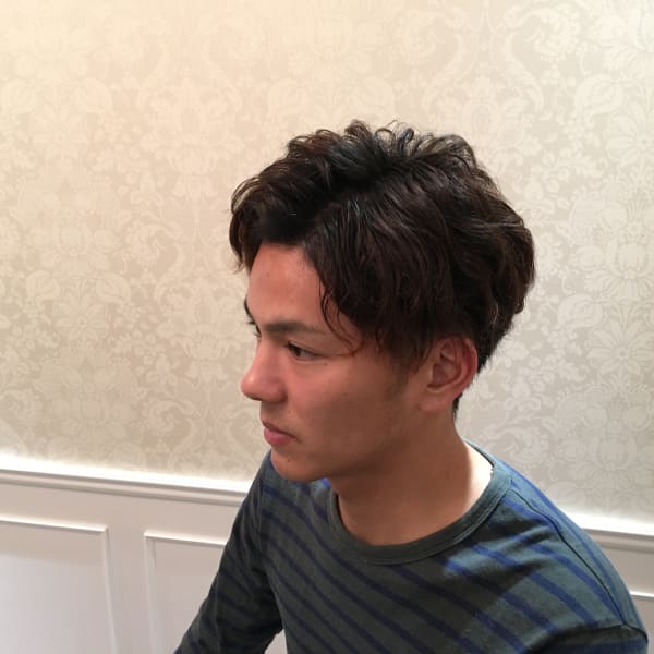 くせ毛風パーマ|Richromatic hair studio