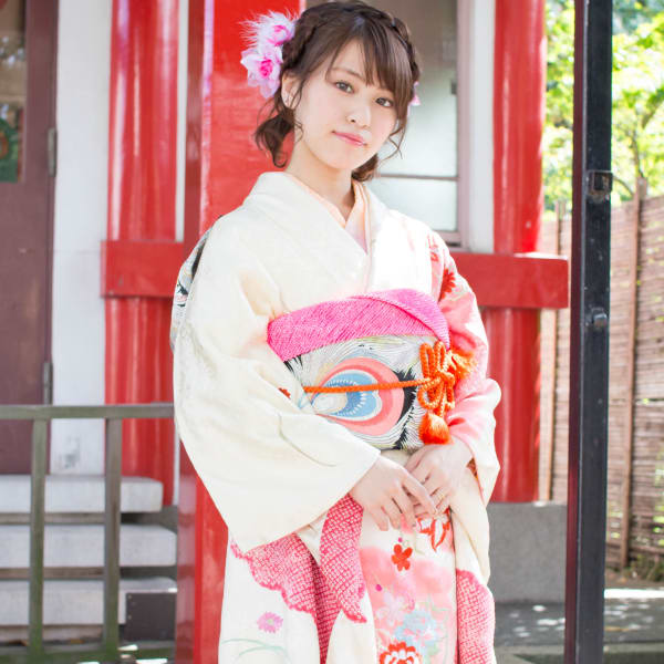 成人式　振袖着付け＋ヘアセット