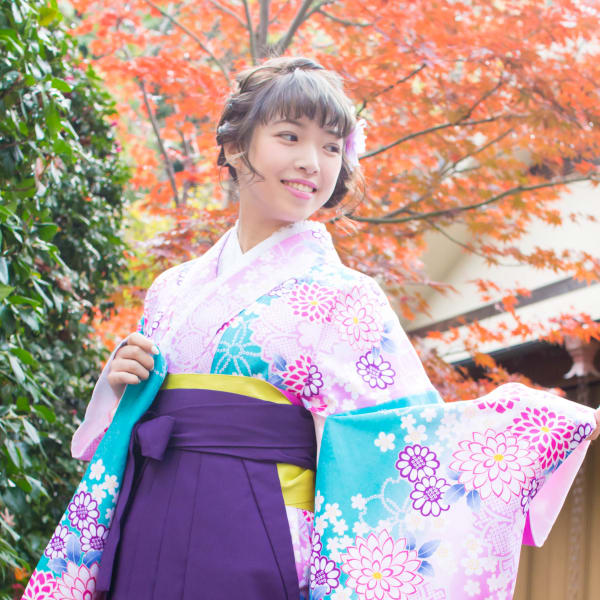 卒業式 袴レンタル着付+ヘアセット