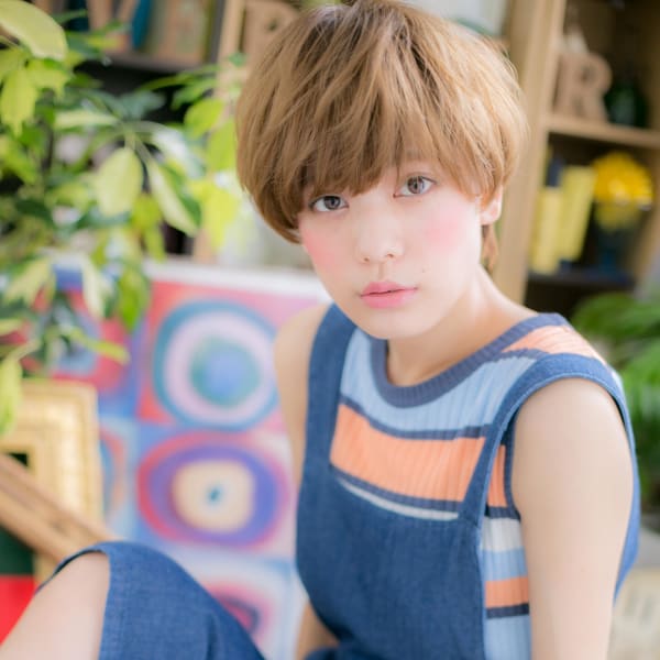 ハーフ顔作る♪メルトカラー