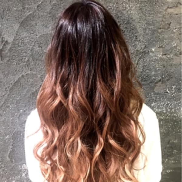 【高桑オススメカラー】外国人風スパイラルグラデーション