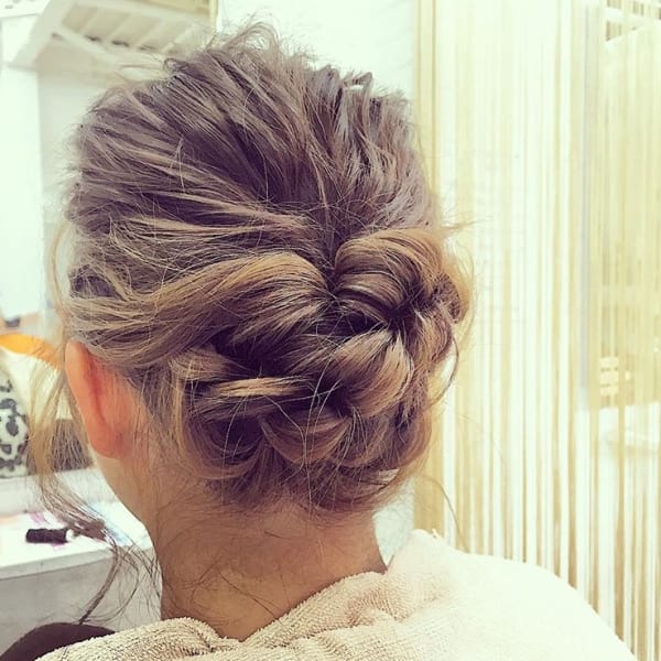 ゆるふわツイストアレンジ