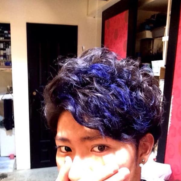 ブルーポイントメッシュ|Richromatic hair studio