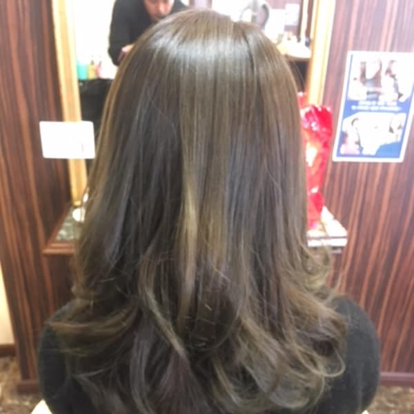 ゆるふわセミロング