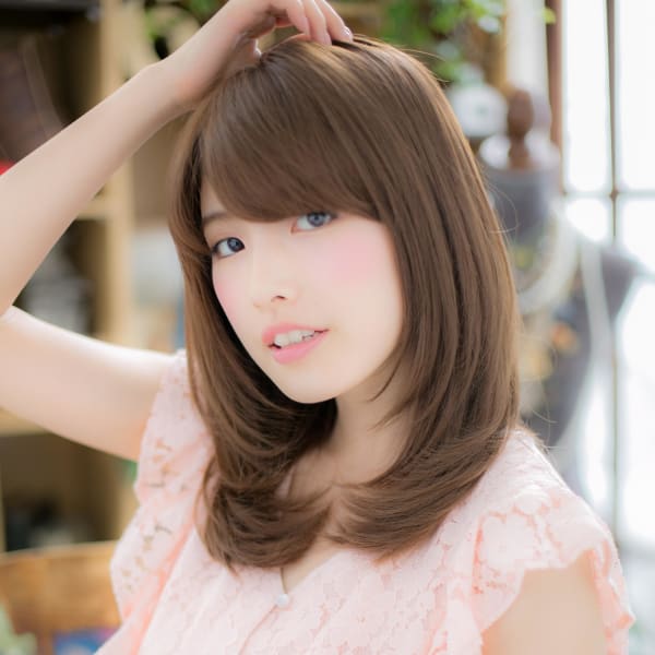 楽にきれい髪☆セミディ