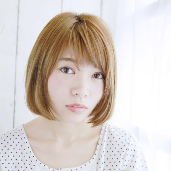 大人ナチュラルボブ
