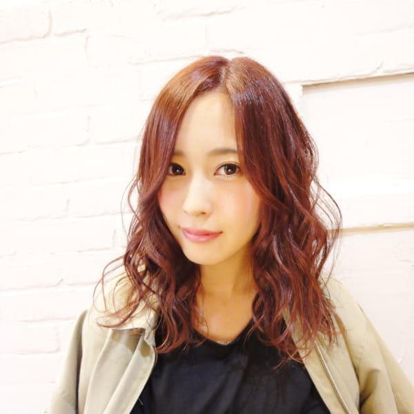 【Bormee】大人かわいいピンクグレージュ×小顔ノームコア|Bor mee 吉祥寺美容室