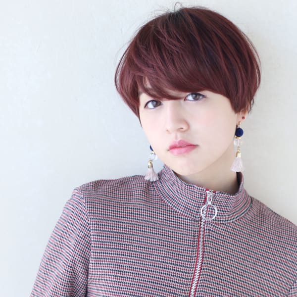 美シルエットエアリーストレートマッシュボブ　AKI-70