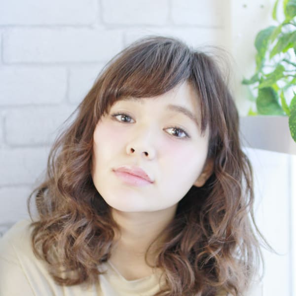 リラックスカールスタイル