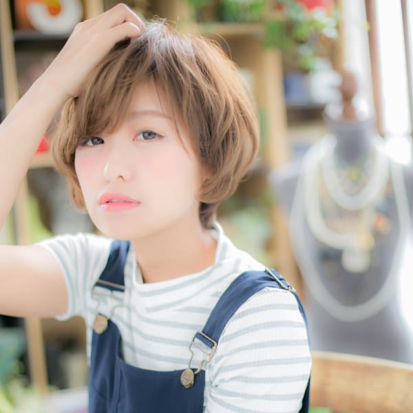 魅力的な☆メルトカラーショート