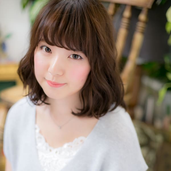 ふんわりカールボブ