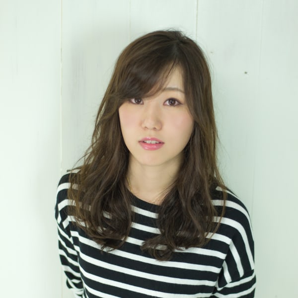 シンプルふわふわロング