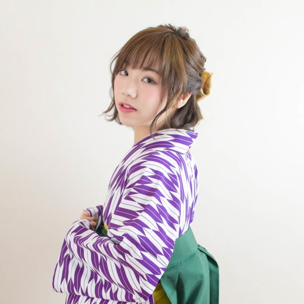 卒業式 袴レンタル着付+ヘアセット