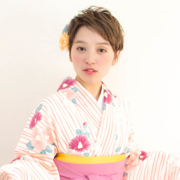 卒業式 袴レンタル着付+ヘアセット