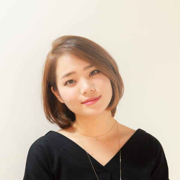 30代におすすめ‐5歳 耳かけ大人可愛い愛されボブ