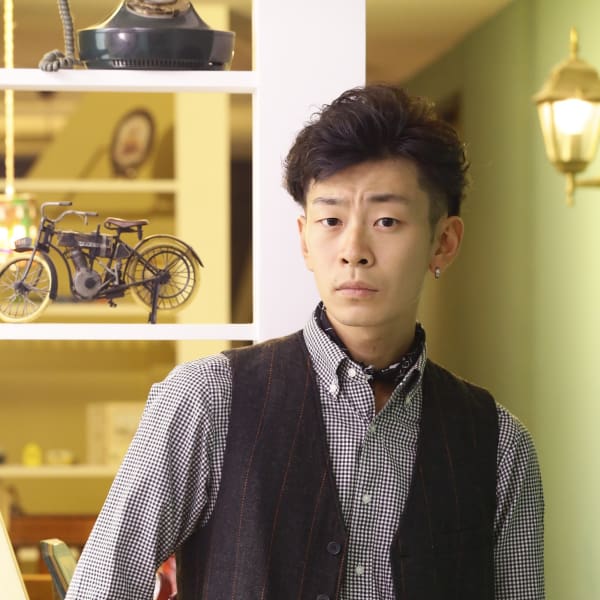 ウェーブツーブロックスタイル|BAPOS　Hair Salon