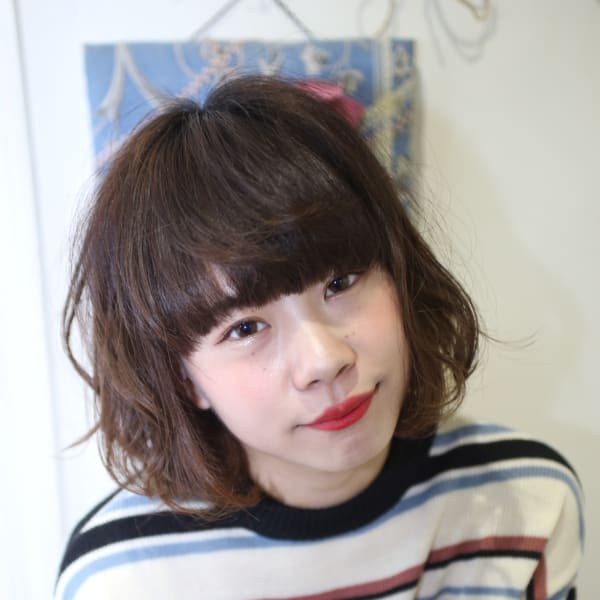 ポチ可愛いショートスタイル
