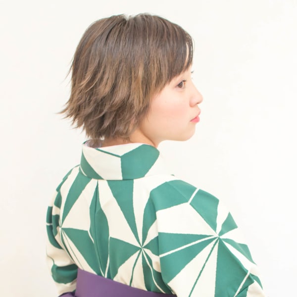 卒業式　袴レンタル着付＋ヘアセット