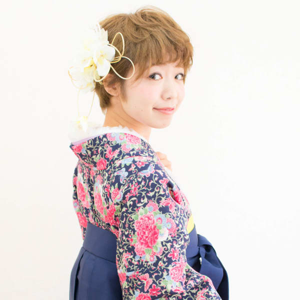 卒業式 袴レンタル着付+ヘアセット