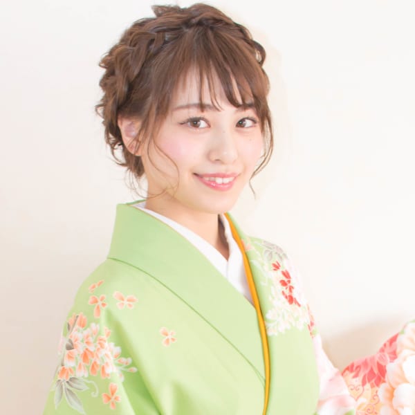 卒業式 袴レンタル着付+ヘアセット