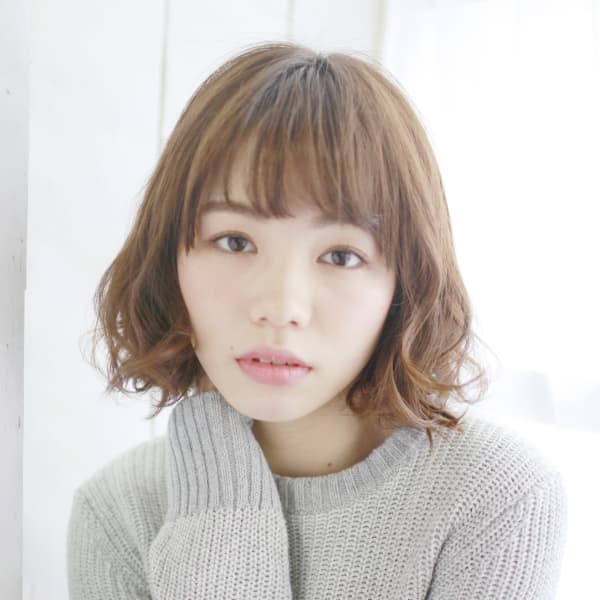 ミックスカールボブ